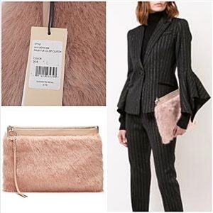 Authentic Rebecca Minkoff Leather Large Clutch